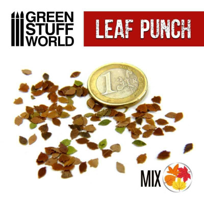 Miniature Leaf Punch RED / Mixed 1:48 1:43 1:35