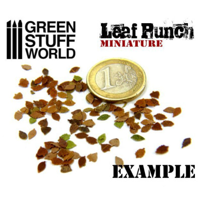 Miniature Leaf Punch RED / Mixed 1:48 1:43 1:35