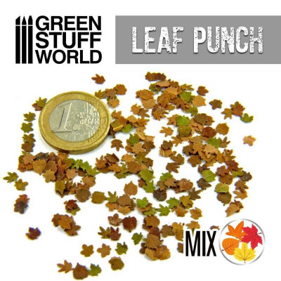 Miniature Leaf Punch GREY / Mixed 1:48 1:43 1:35