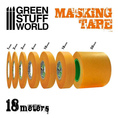 Masking Tape - 3mm x 18m / Maskovacia páska 3mm x 18m