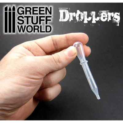 50x Droppers with Suction Bulb / 50ks pipiet