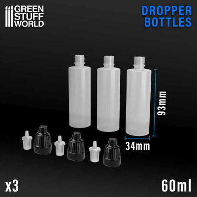 60ml Bottles Pack x3 / fľaša 240ml 3ks