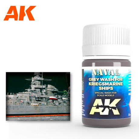 Grey Wash for Kriegsmarine Ships 35ml