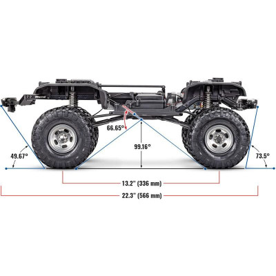 Traxxas TRX-4 Ford F-150 Ranger XLT TQi 1:10 RTR hnědá metalíza