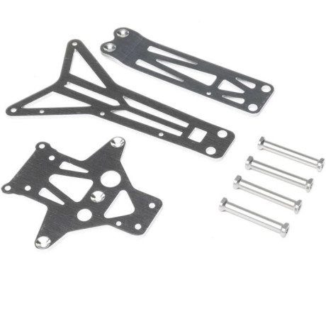 Losi výztuha šasi horní, přední/zadní: RZR Rey