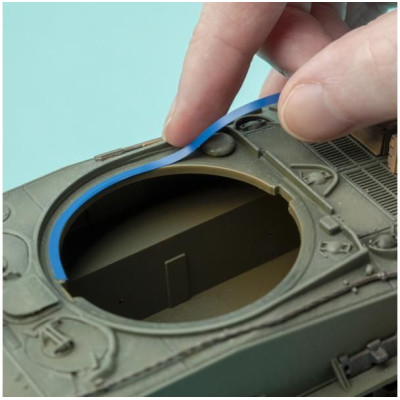 Modelcraft maskovací páska flexibilní 2mm (2x 18m)