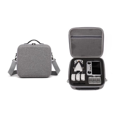 DJI MINI 3 Pro - Gray Nylon Case with Shoulder Strap