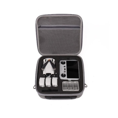DJI MINI 3 Pro - Gray Nylon Case with Shoulder Strap