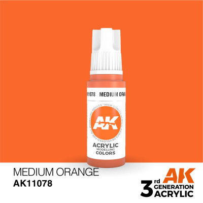Medium Orange 17ml