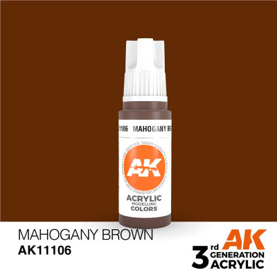 Mahogany Brown 17ml