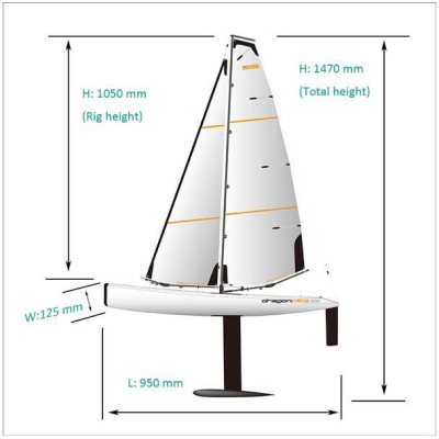Joysway Dragon Flite 95 V2 plachetnice ARS