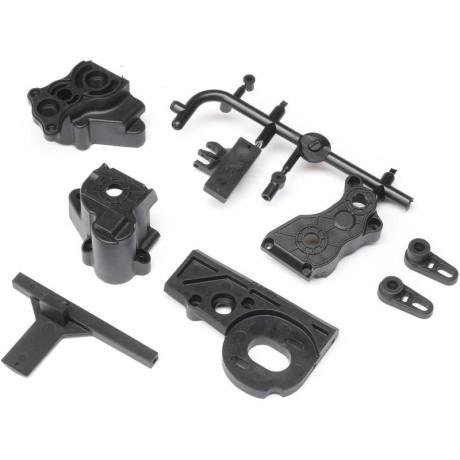 Axial lože motoru, skříň převodovky, spojovačky: SCX10 PRO