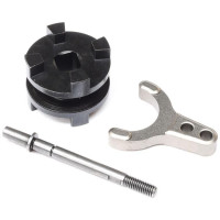 Pótalkatrész RC autó modellekhez Axial SCX10 PRO: tengely, villa és váltó