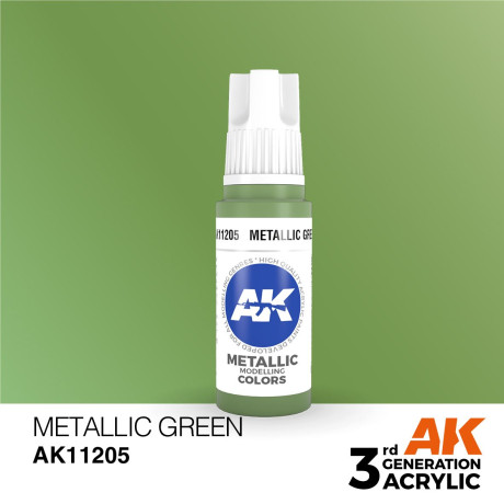 Metallic Green 17ml
