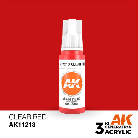 Clear Red 17ml