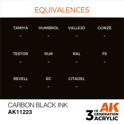 Carbon Black Ink 17ml