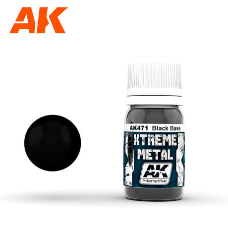 Xtreme Metal Black Base 30ml