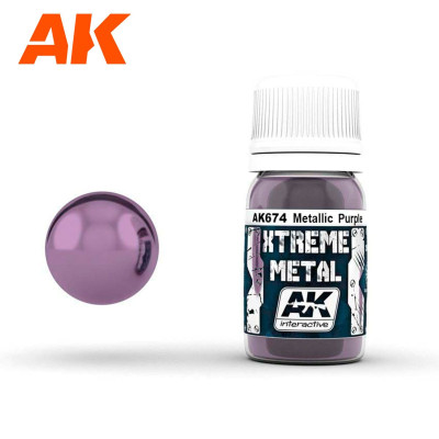 Xtreme Metal Metallic Purple 30ml
