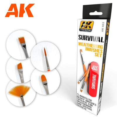 Survival Weathering Brushes Set