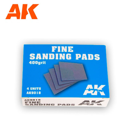 Fine Sanding Pads 400 grit. 4 units