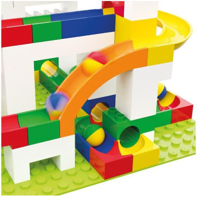 HUBELINO Kuličková dráha - rozšíření skluzavka 12 dílků