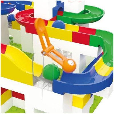 HUBELINO Kuličková dráha - rozšíření gravitační kladivo 6 dílků