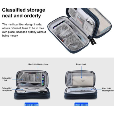 Double-Layer Accessory Storage Bag