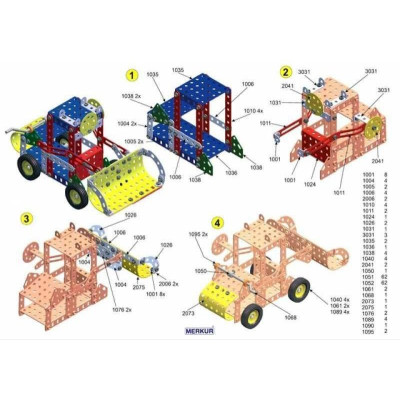 Merkur 3 velká sada
