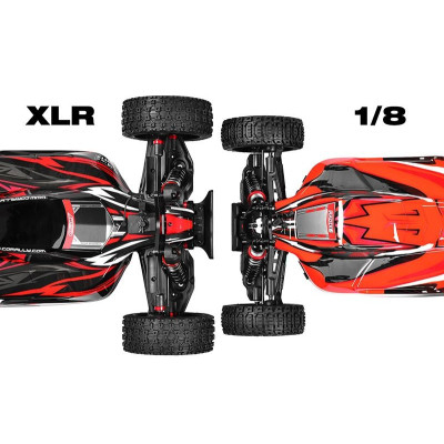 ASUGA XLR 6S - BUGGY 4WD - RTR - modrá