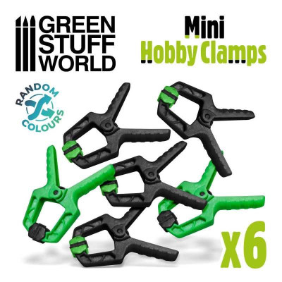 Mini hobby clamps x6 / Mini hobby svorky x6