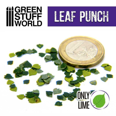 Miniature Leaf Punch DARK PURPLE / Lime 1:35 1:43 1:48