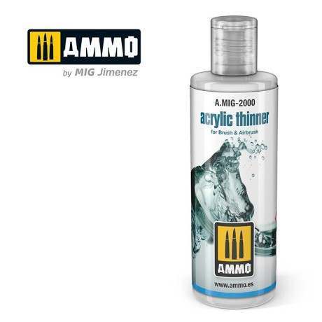 Acrylic Thinner 60ml / A.MIG-2000