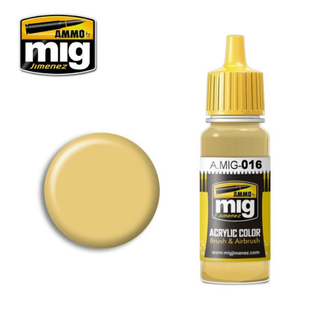 RAL 8020 Gelbbraun 17ml / A.MIG-016