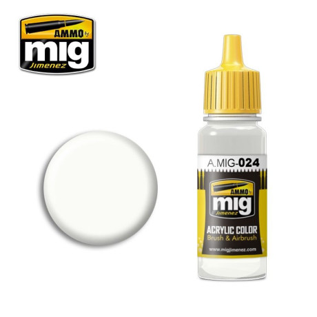 Washable White Camo 17ml / A.MIG-024