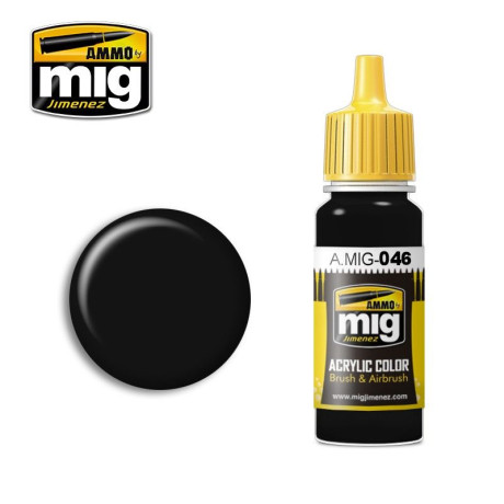 Matt Black 17ml / A.MIG-046