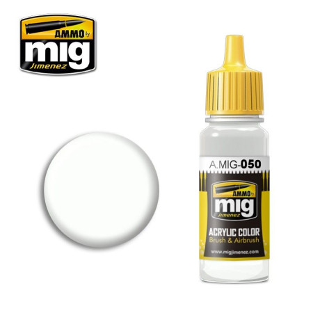 Matt White 17ml / A.MIG-050