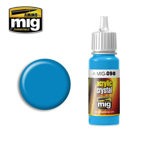 CRYSTAL Light Blue 17ml / A.MIG-098