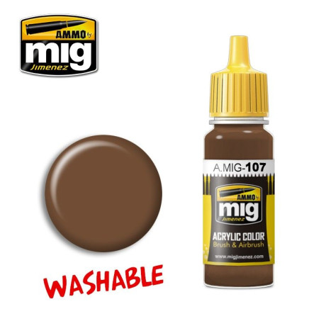 WASHABLE Earth 17ml / A.MIG-107