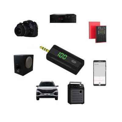 3.5mm Lavalier Wireless Microphone for Cameras (With Battery)