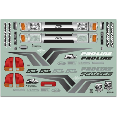 Pro-Line karosérie 1:10 Cliffhanger HP kabina nenabarvená (rozvor 313mm)