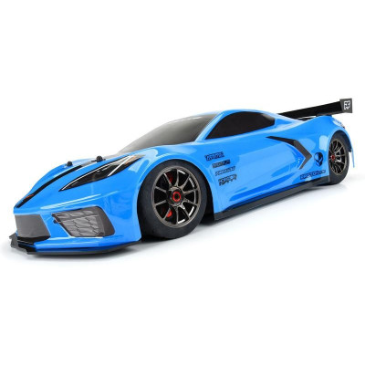 PROTOform karosérie 1:7 Chevrolet Corvette C8 modrá: Arrma Felony