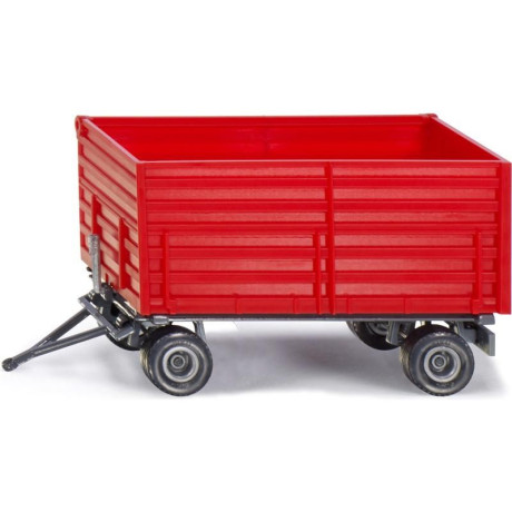 SIKU Farmer - přívěs červený čtyřkolový, 1:32