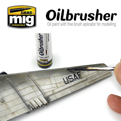 OILBRUSHER Medium Grey / A.MIG-3509
