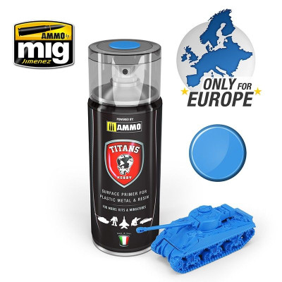 TITANS HOBBY Space Blue Matt Primer 400ml
