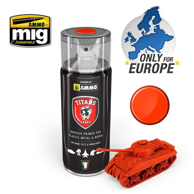 TITANS HOBBY Royal Red Matt Primer 400ml