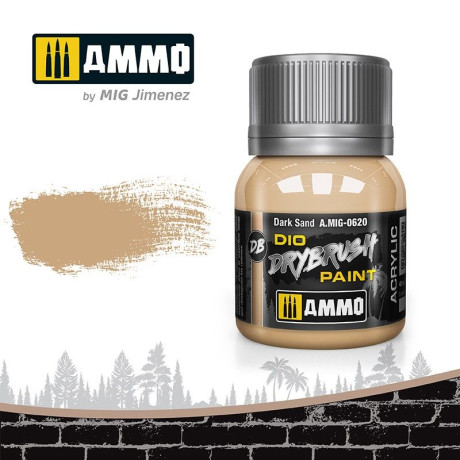 DRYBRUSH Dark Sand 40ml / A.MIG-0620
