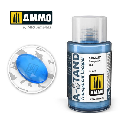 A-STAND Transparent Blue 30ml / A.MIG-2403