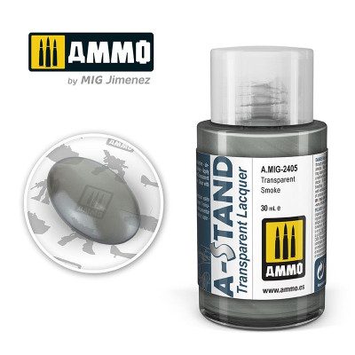 A-STAND Transparent Smoke 30ml / A.MIG-2405