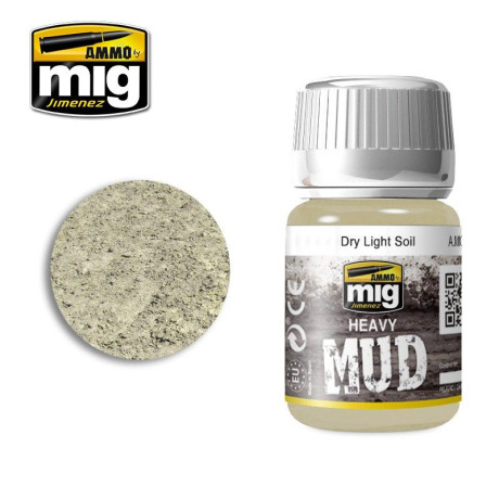 HEAVY MUD Dry Light Soil 35ml / A.MIG-1700