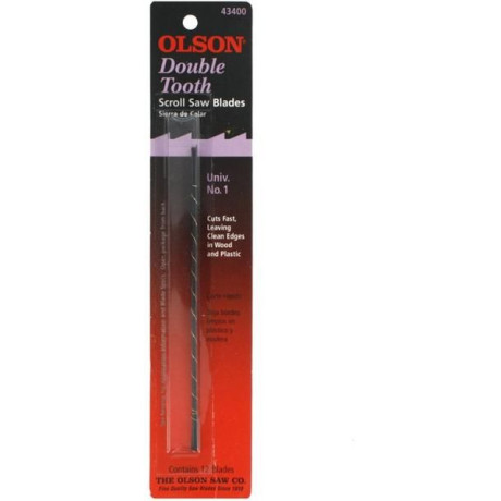 Olson list do lupénkové pilky 0.66x0.33x127mm dvojitý zub 11TPI (12ks)